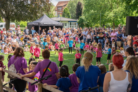 Buntes Treiben und viel geboten war am Samstagnachmittag beim Familienfest.